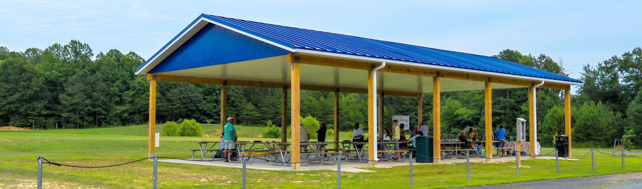Picnic shelter at Cedell Brooks, Jr. Park