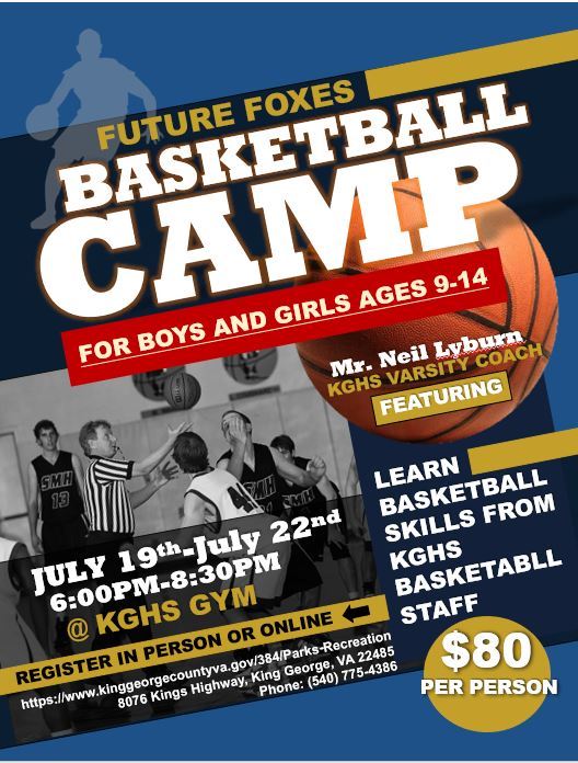 2021 Future Foxes Basketball Camp